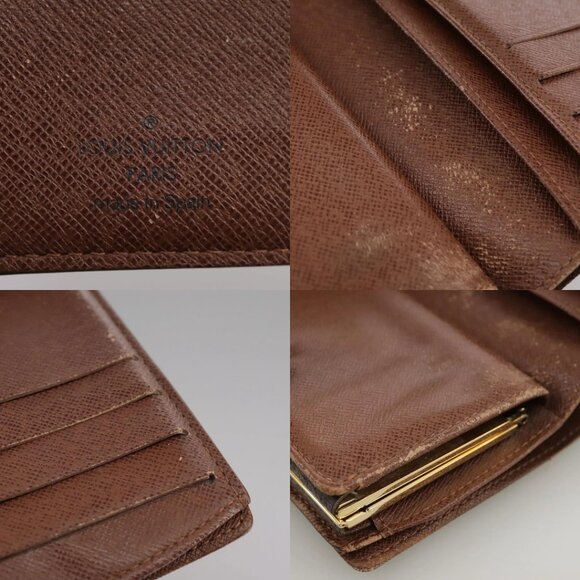 LOUIS VUITTON Monogram Porte Monnaie Billets Viennois Wallet M61663 Auth 96797 - Picture 13 of 15